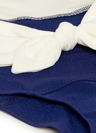 Detail View - Click To Enlarge - LISA MARIE FERNANDEZ - 'Triple Poppy' tie one-piece swimsuit