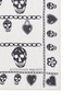Detail View - Click To Enlarge - ALEXANDER MCQUEEN - Skull charm silk scarf