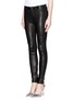 Front View - Click To Enlarge - J BRAND - Skinny leather pants