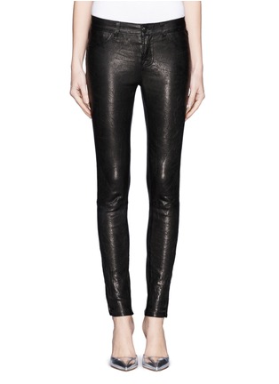 Main View - Click To Enlarge - J BRAND - Skinny leather pants