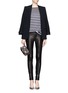 Figure View - Click To Enlarge - J BRAND - Skinny leather pants
