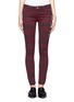 Main View - Click To Enlarge - EACH X OTHER - Embroidered skinny jeans