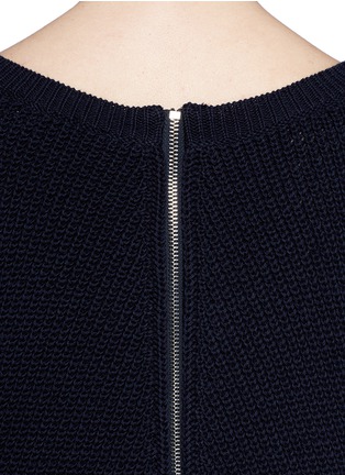 Detail View - Click To Enlarge - SANDRO - Back zip pullover