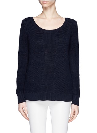 Main View - Click To Enlarge - SANDRO - Back zip pullover