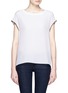 Main View - Click To Enlarge - SANDRO - Chain sleeve silk top