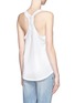 Back View - Click To Enlarge - SANDRO - 'Trip' racer back tank top