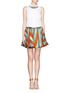 Figure View - Click To Enlarge - MSGM - 'Raifa' stripe print flare skirt