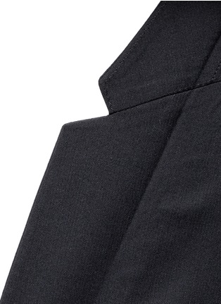 Detail View - Click To Enlarge - MAURO GRIFONI - Two button wool-blend suit
