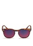 Main View - Click To Enlarge - SPEKTRE - Tortoiseshell oval frame acetate sunglasses