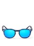 Main View - Click To Enlarge - SPEKTRE - Matte tortoiseshell mirror lenses sunglasses