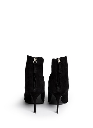 Back View - Click To Enlarge - 73426 - 'Lucrezia' cutout suede ankle boots