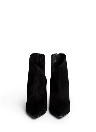 Figure View - Click To Enlarge - 73426 - 'Lucrezia' cutout suede ankle boots