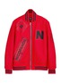 Main View - Click To Enlarge - NICOPANDA - Badge appliqué wool felt unisex varsity jacket