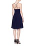 Back View - Click To Enlarge - MS MIN - Spaghetti strap low back knit dress