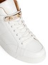 Detail View - Click To Enlarge - COACH - 'Richmond' turn lock leather sneakers