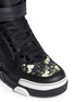 Detail View - Click To Enlarge - GIVENCHY - 'Tyson' baby's breath floral print leather sneakers