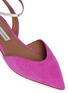 Detail View - Click To Enlarge - TABITHA SIMMONS - Vera' V-throat suede d'Orsay flats