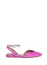 Main View - Click To Enlarge - TABITHA SIMMONS - Vera' V-throat suede d'Orsay flats