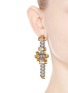 Figure View - Click To Enlarge - ELA STONE - 'Blake' stud chain link earrings