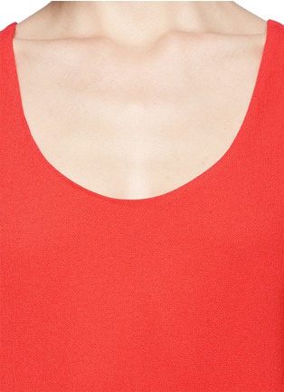 Detail View - Click To Enlarge - MSGM - Crepe sleeveless top
