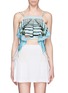 Main View - Click To Enlarge - PETER PILOTTO - Geometrical print cropped top