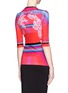 Back View - Click To Enlarge - PETER PILOTTO - Orchid print stretch T-shirt