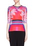 Main View - Click To Enlarge - PETER PILOTTO - Orchid print stretch T-shirt