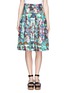 Main View - Click To Enlarge - HELEN LEE - Minnie Mouse print pleated skirt