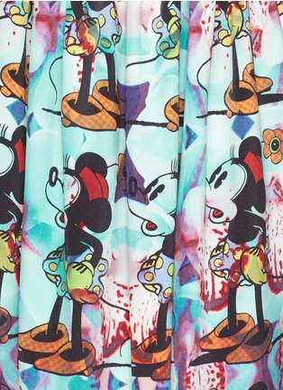 Detail View - Click To Enlarge - HELEN LEE - Minnie Mouse print silk dress