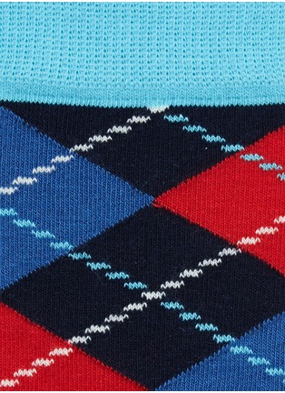 Detail View - Click To Enlarge - HAPPY SOCKS - Argyle socks