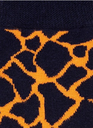 Detail View - Click To Enlarge - HAPPY SOCKS - Giraffe socks