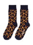 Main View - Click To Enlarge - HAPPY SOCKS - Giraffe socks