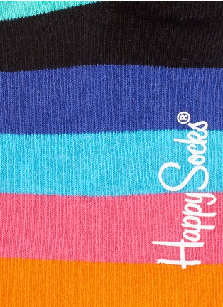 Detail View - Click To Enlarge - HAPPY SOCKS - Stripe low socks