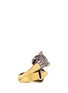 Detail View - Click To Enlarge - IOSSELLIANI - Crystal pavé panther ring