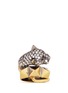 Main View - Click To Enlarge - IOSSELLIANI - Crystal pavé panther ring