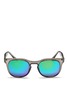 Main View - Click To Enlarge - SPEKTRE - Oval frame acetate sunglasses