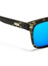 Detail View - Click To Enlarge - SPEKTRE - Mirror lenses tortoiseshell sunglasses