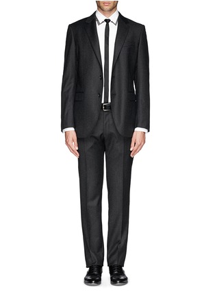 Main View - Click To Enlarge - LANVIN - Two-button wool-cashmere suit