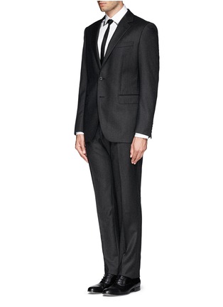 Figure View - Click To Enlarge - LANVIN - Two-button wool-cashmere suit