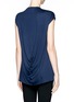 Back View - Click To Enlarge - HELMUT LANG - Twist front drape tank top