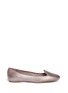 Main View - Click To Enlarge - COLE HAAN - 'Morgan' metallic leather slip-ons