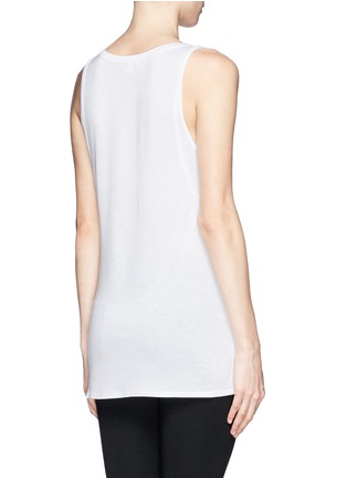 Back View - Click To Enlarge - HELMUT LANG - 'Scala' jersey tank top