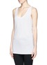 Front View - Click To Enlarge - HELMUT LANG - 'Scala' jersey tank top
