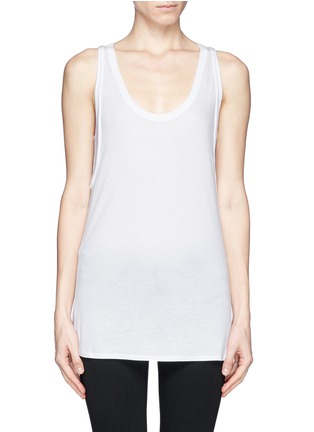 Main View - Click To Enlarge - HELMUT LANG - 'Scala' jersey tank top