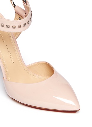 Detail View - Click To Enlarge - CHARLOTTE OLYMPIA - 'Domina' patent leather pumps