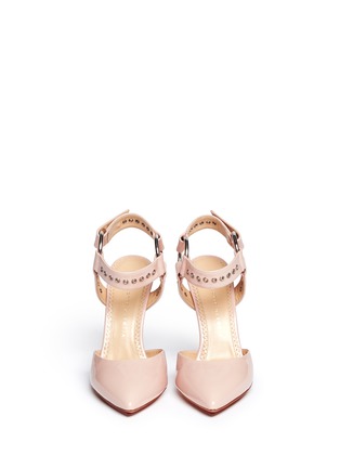 Figure View - Click To Enlarge - CHARLOTTE OLYMPIA - 'Domina' patent leather pumps