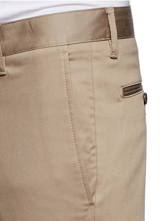 Detail View - Click To Enlarge - ACNE STUDIOS - Slim-fit cotton-blend chinos