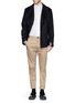 Figure View - Click To Enlarge - ACNE STUDIOS - Slim-fit cotton-blend chinos