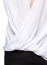 Detail View - Click To Enlarge - HELMUT LANG - Twist and open back shirt 