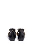 Back View - Click To Enlarge - ASH - 'Macumba' skull chain leather thong sandals